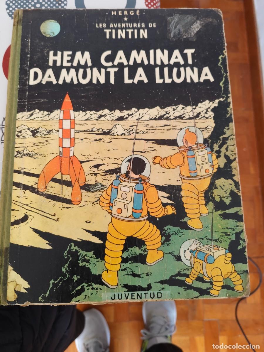 C&oacute;mics: TIN-TIN -HEM CAMINAT DAMUNT LA LLUNA -1&ordf; EDICION - Foto 1