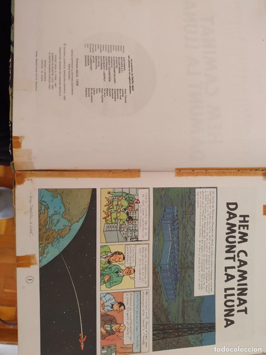 C&oacute;mics: TIN-TIN -HEM CAMINAT DAMUNT LA LLUNA -1&ordf; EDICION - Foto 3