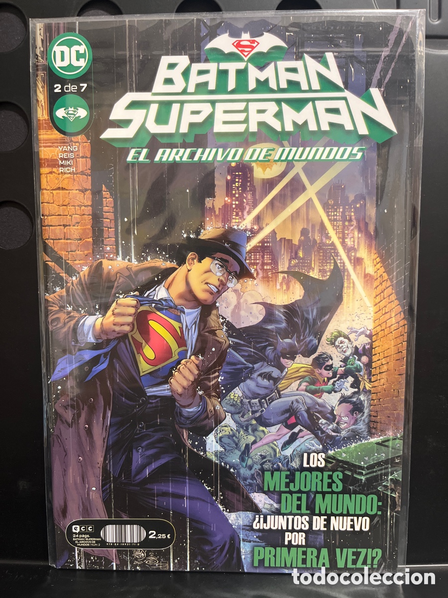 C&oacute;mics: BATMAN & SUPERMAN N.2 EL ARCHIVO DE MUNDOS DC ECC ( 2021/2022 )