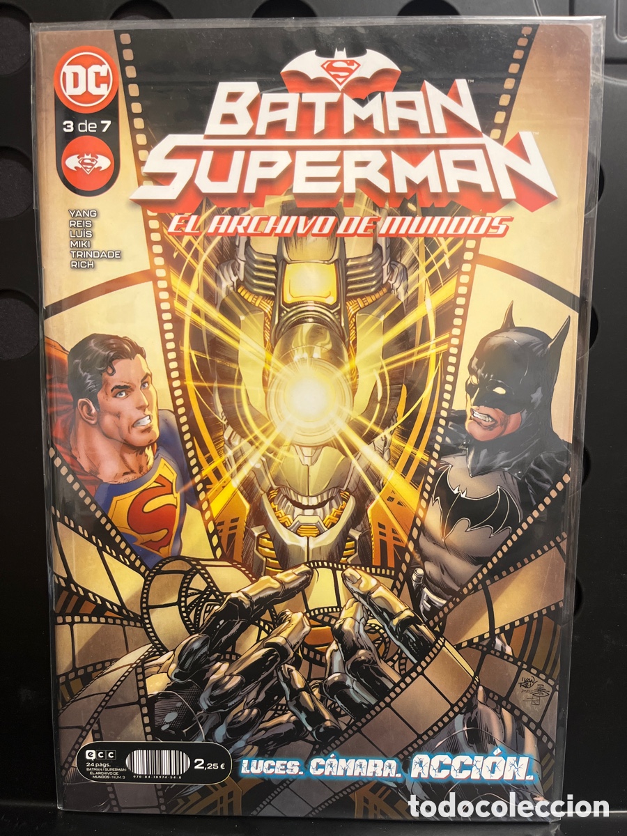 C&oacute;mics: BATMAN & SUPERMAN N.3 EL ARCHIVO DE MUNDOS DC ECC ( 2021/2022 )