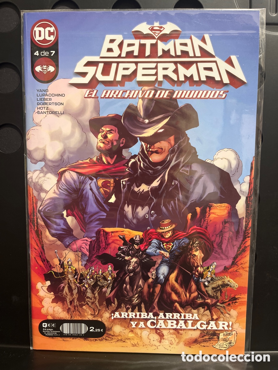 C&oacute;mics: BATMAN & SUPERMAN N.3 EL ARCHIVO DE MUNDOS DC ECC ( 2021/2022 )