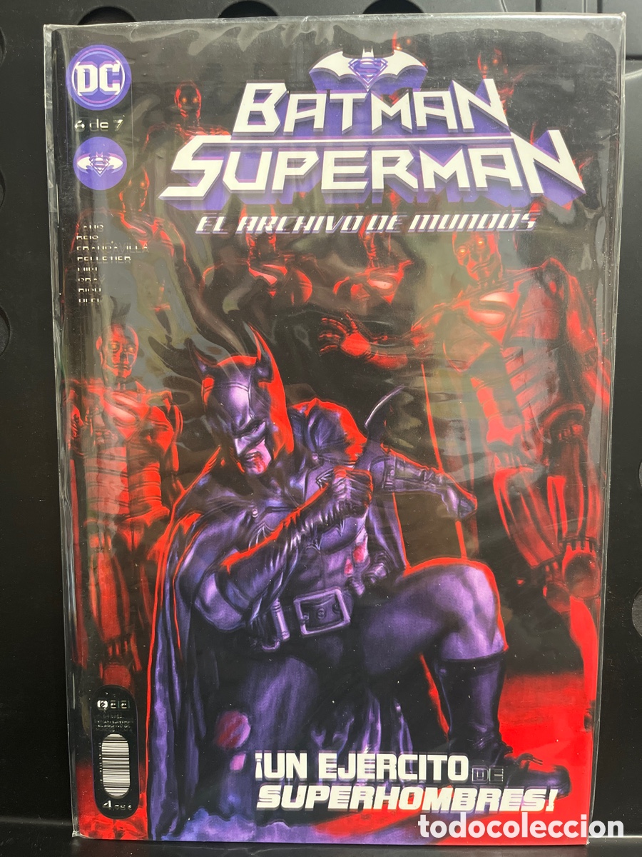 C&oacute;mics: BATMAN & SUPERMAN N.6 EL ARCHIVO DE MUNDOS DC ECC ( 2021/2022 )