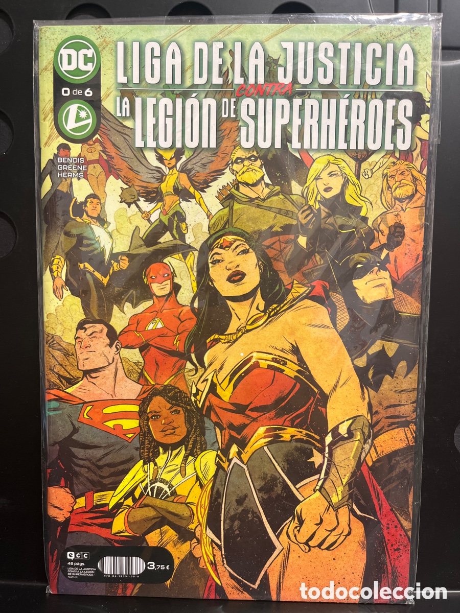 C&oacute;mics: LIGA DE LA JUSTICIA N.0 CONTRA LA LEGI&Oacute;N DE SUPERH&Eacute;ROES DC ECC ( 2022/2023 )