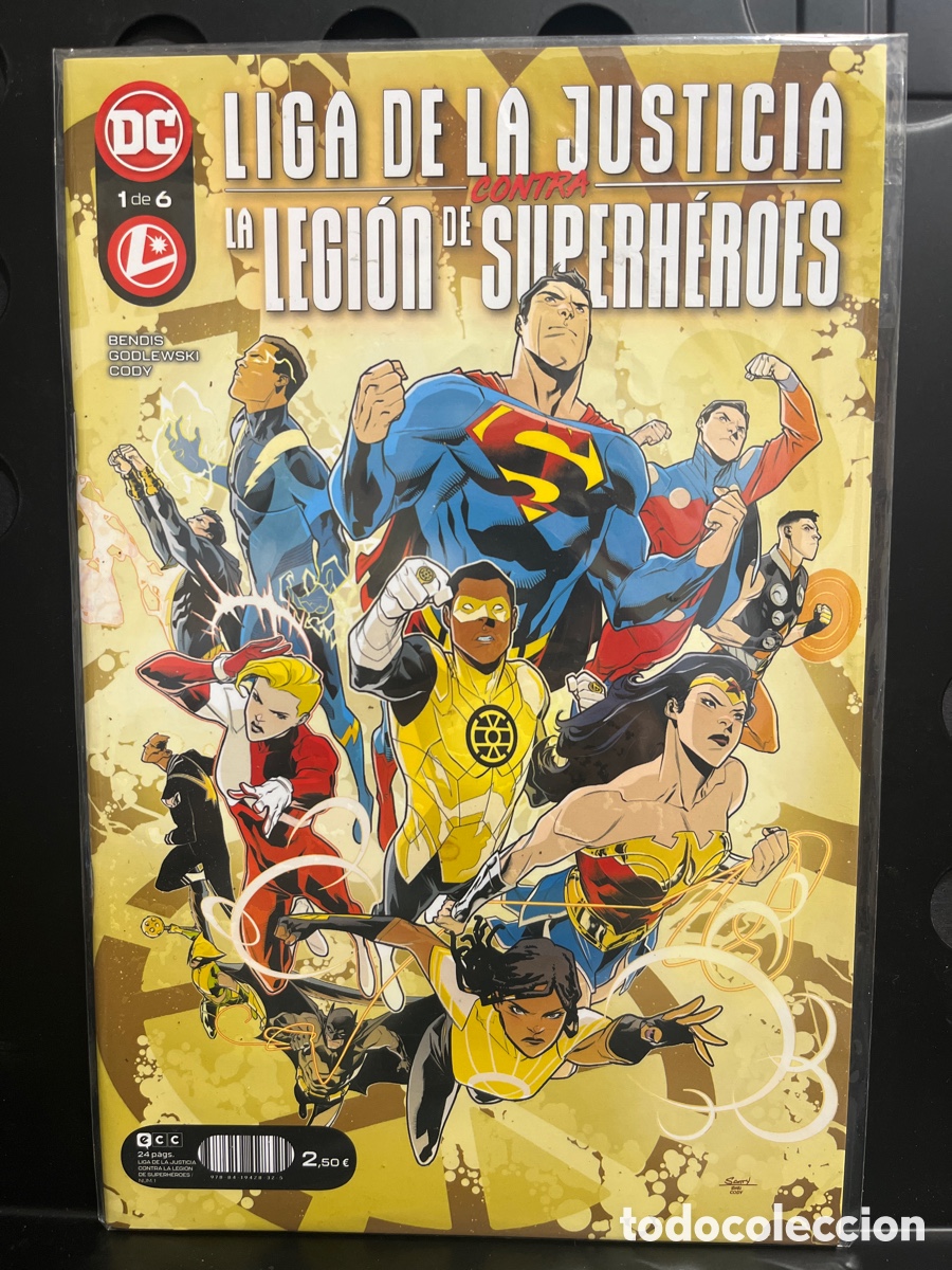 C&oacute;mics: LIGA DE LA JUSTICIA N.1 CONTRA LA LEGI&Oacute;N DE SUPERH&Eacute;ROES DC ECC ( 2022/2023 )