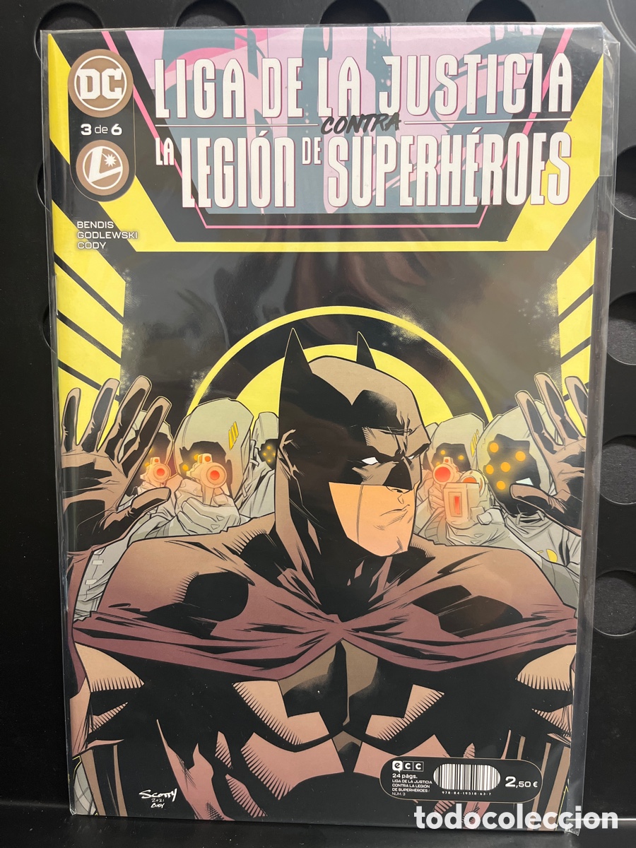 C&oacute;mics: LIGA DE LA JUSTICIA N.3 CONTRA LA LEGI&Oacute;N DE SUPERH&Eacute;ROES DC ECC ( 2022/2023 )