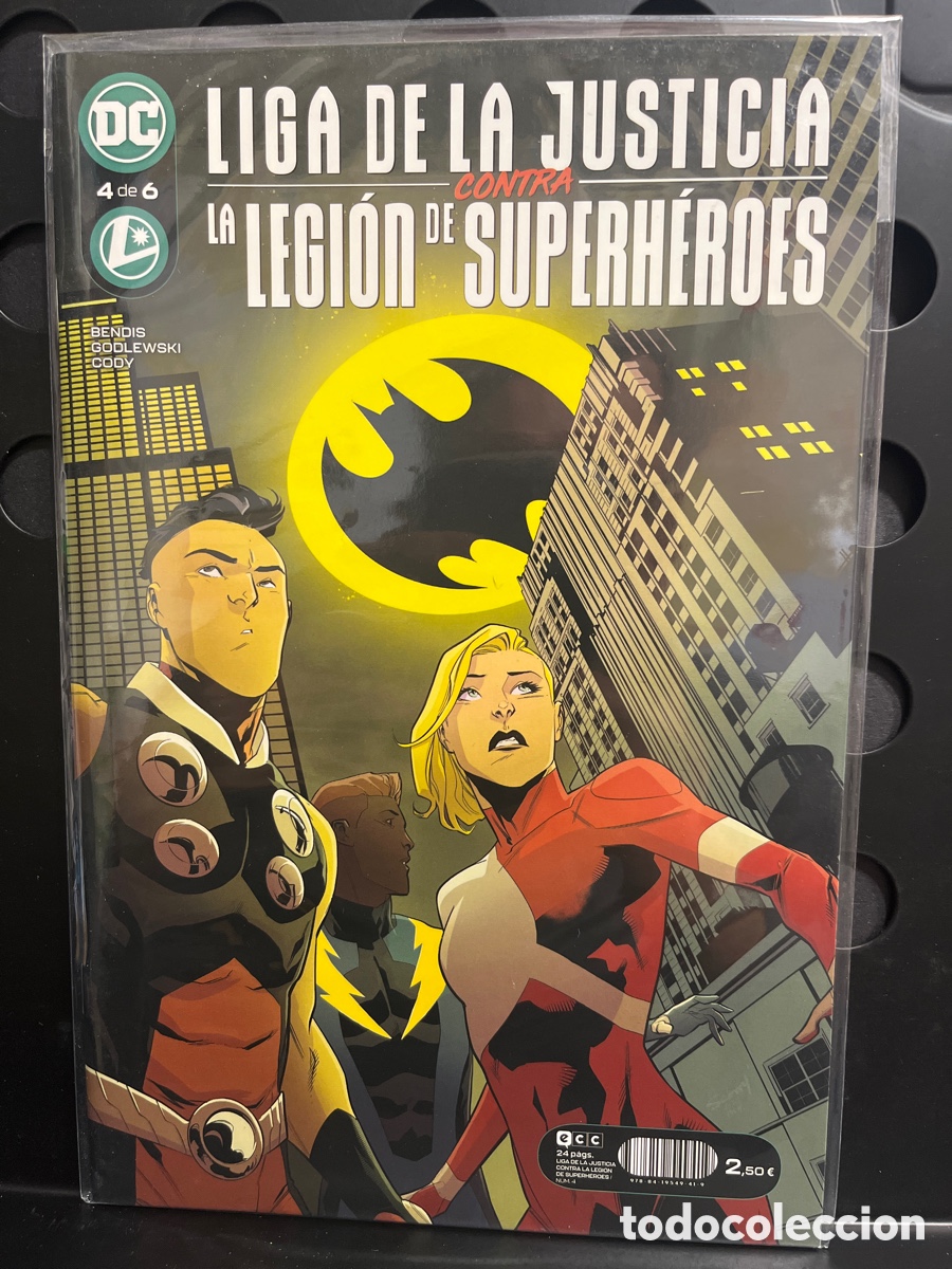 C&oacute;mics: LIGA DE LA JUSTICIA N.4 CONTRA LA LEGI&Oacute;N DE SUPERH&Eacute;ROES DC ECC ( 2022/2023 )