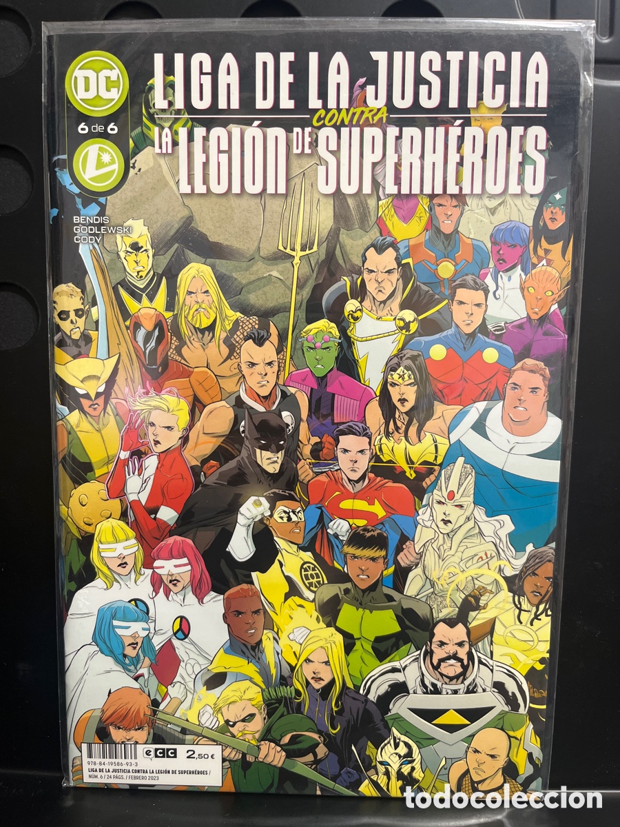 C&oacute;mics: LIGA DE LA JUSTICIA N.6 CONTRA LA LEGI&Oacute;N DE SUPERH&Eacute;ROES DC ECC ( 2022/2023 )
