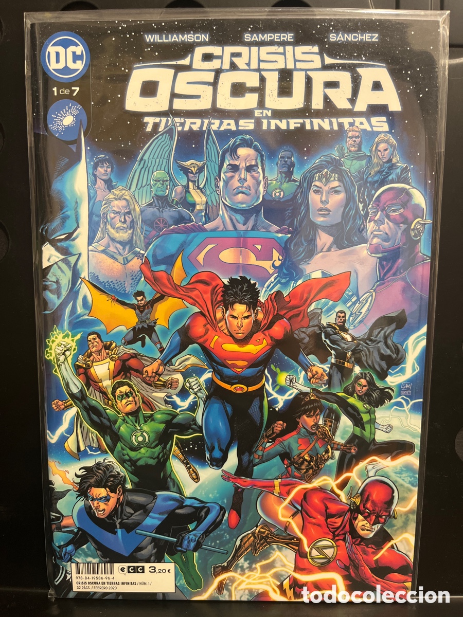 C&oacute;mics: CRISIS OSCURA EN TIERRAS INFINITAS N.1 LA LIGA DE LA JUSTICIA HA MUERTO DC ECC ( 2023/... )