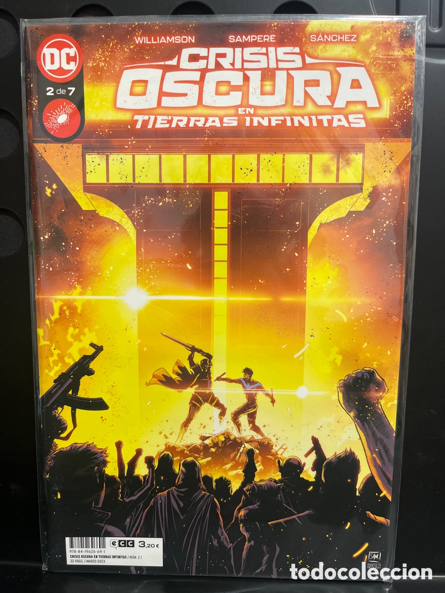 C&oacute;mics: CRISIS OSCURA EN TIERRAS INFINITAS N.2 LA CA&Iacute;DA DE LOS TITANES DC ECC ( 2023/... )