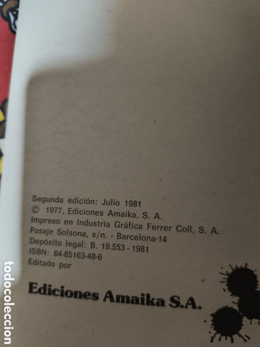 C&oacute;mics: LA ISLA DEL TESORO - EDICIONES AMAIKA 1981 - Foto 2