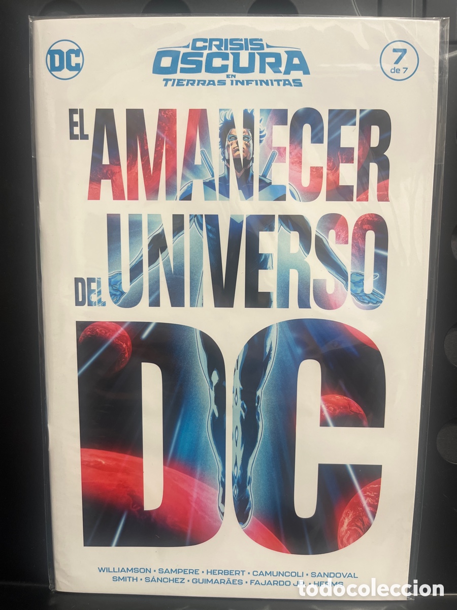 C&oacute;mics: CRISIS OSCURA EN TIERRAS INFINITAS N.7 EL AMANECER DEL UNIVERSO DC ECC ( 2023/... )