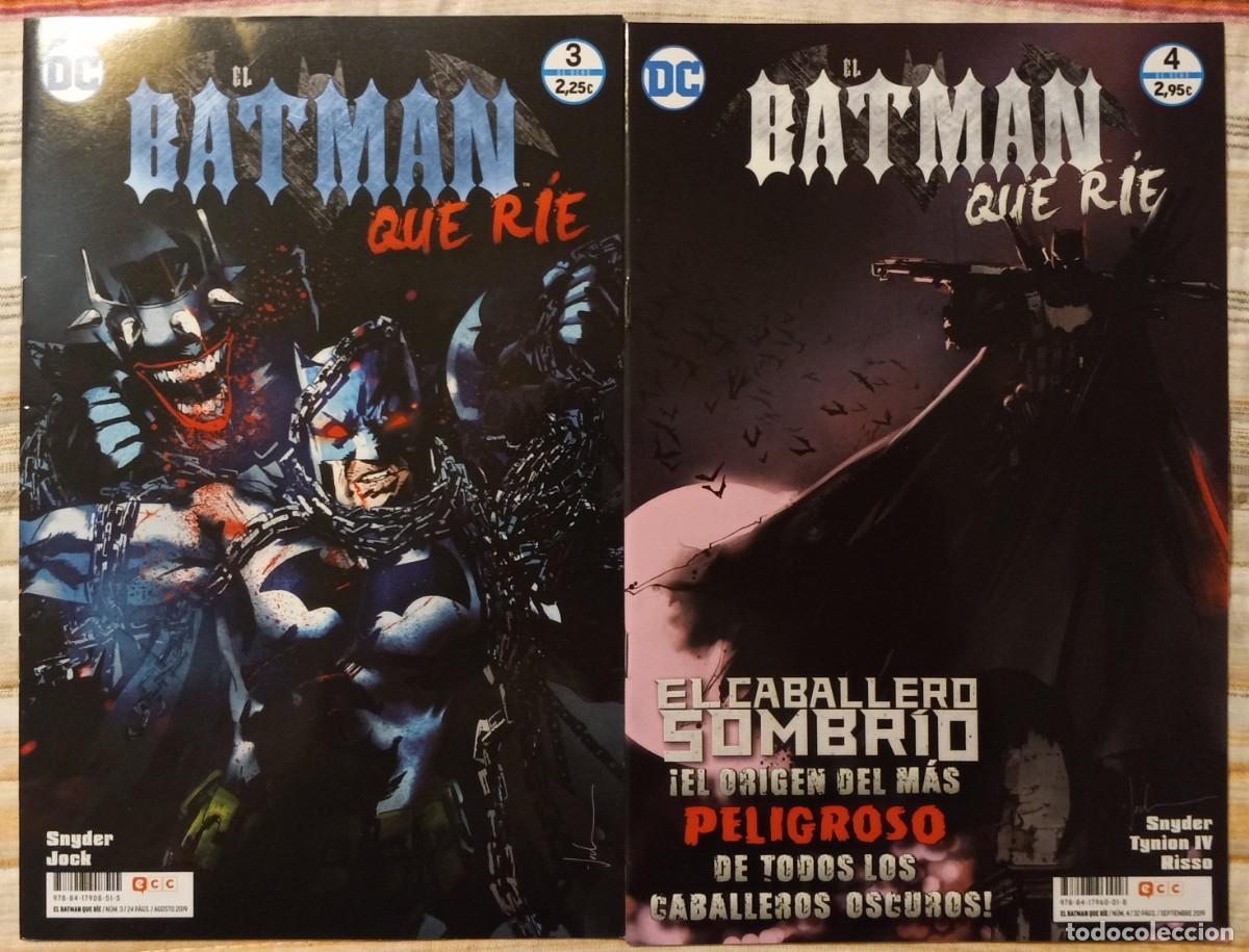 C&oacute;mics: EL BATMAN QUE R&Iacute;E #1-8, de SCOTT SNYDER y JOCK (ECC) SERIE COMPLETA - Foto 3