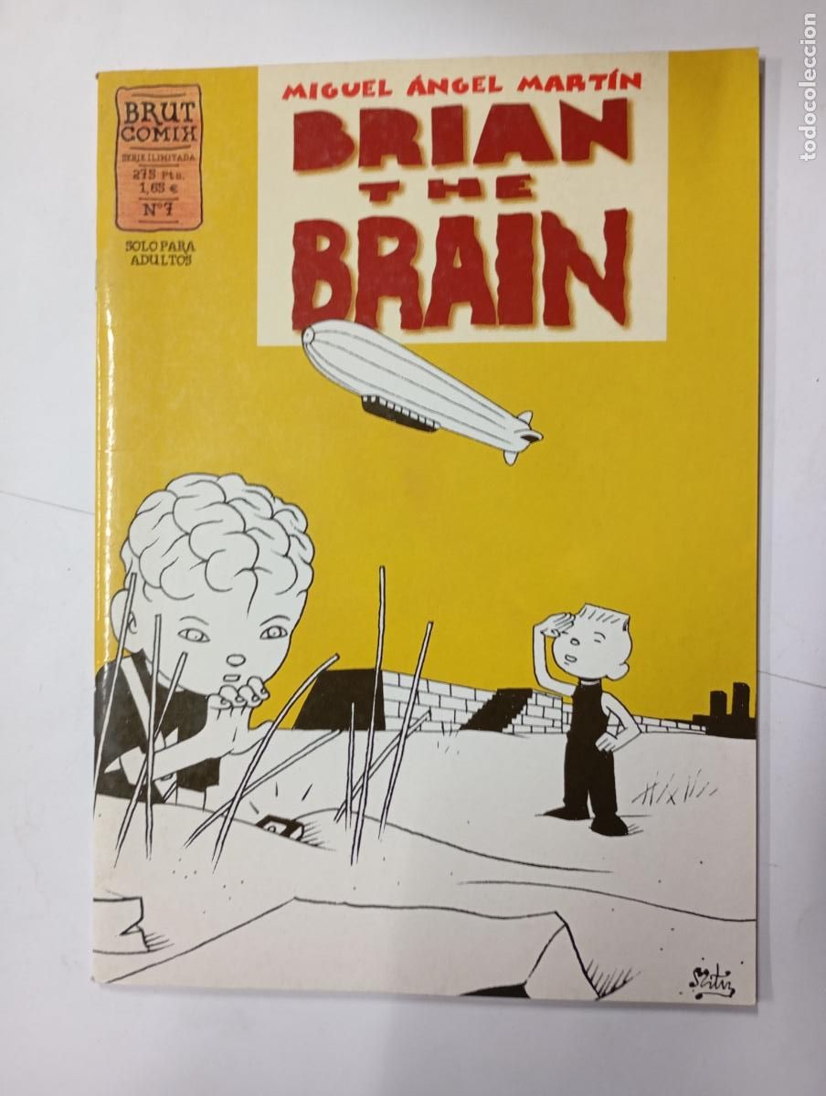 C&oacute;mics: BRIAN THE BRAIN N&ordm; 7. MIGUEL ANGEL MARTIN. BRUT COMIX. TDKR96