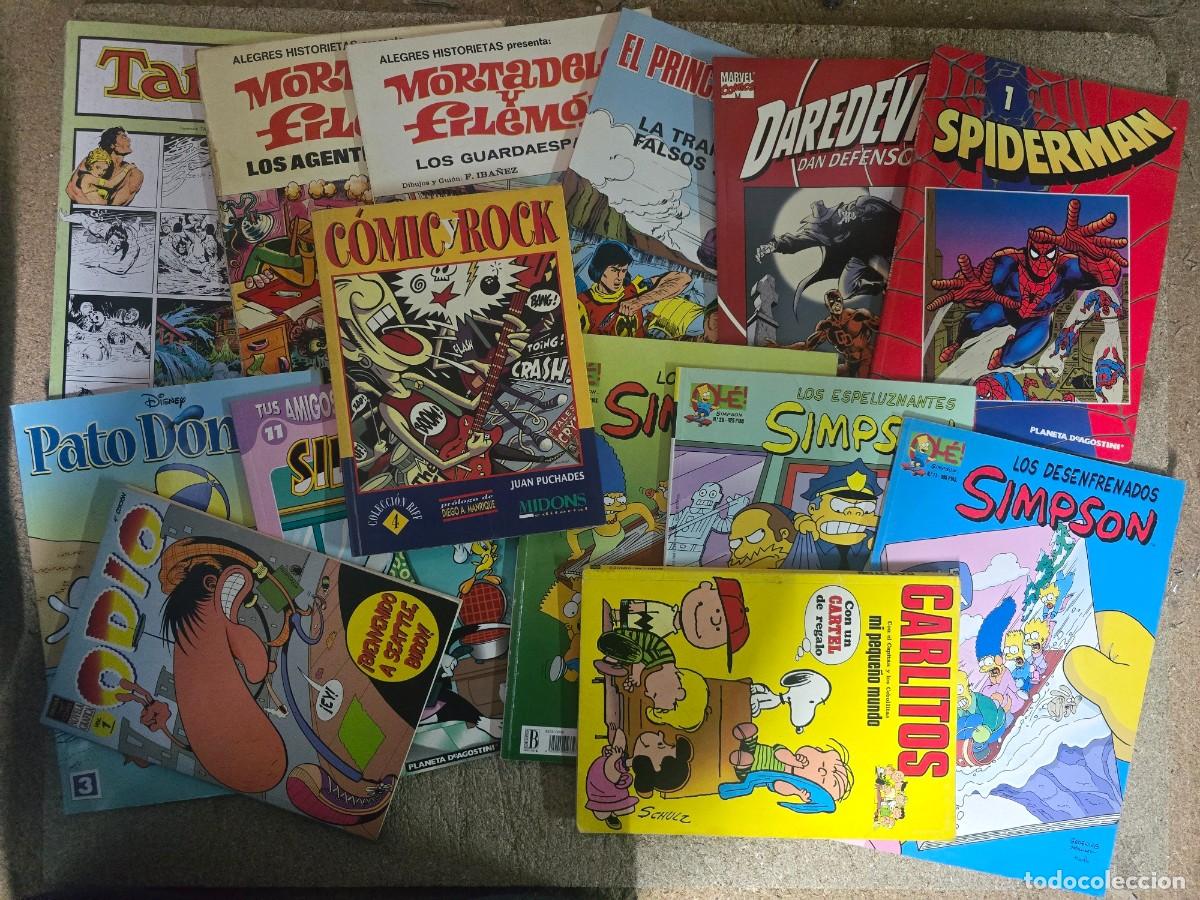 C&oacute;mics: Lote 14 Tebeos Tapa Blanda