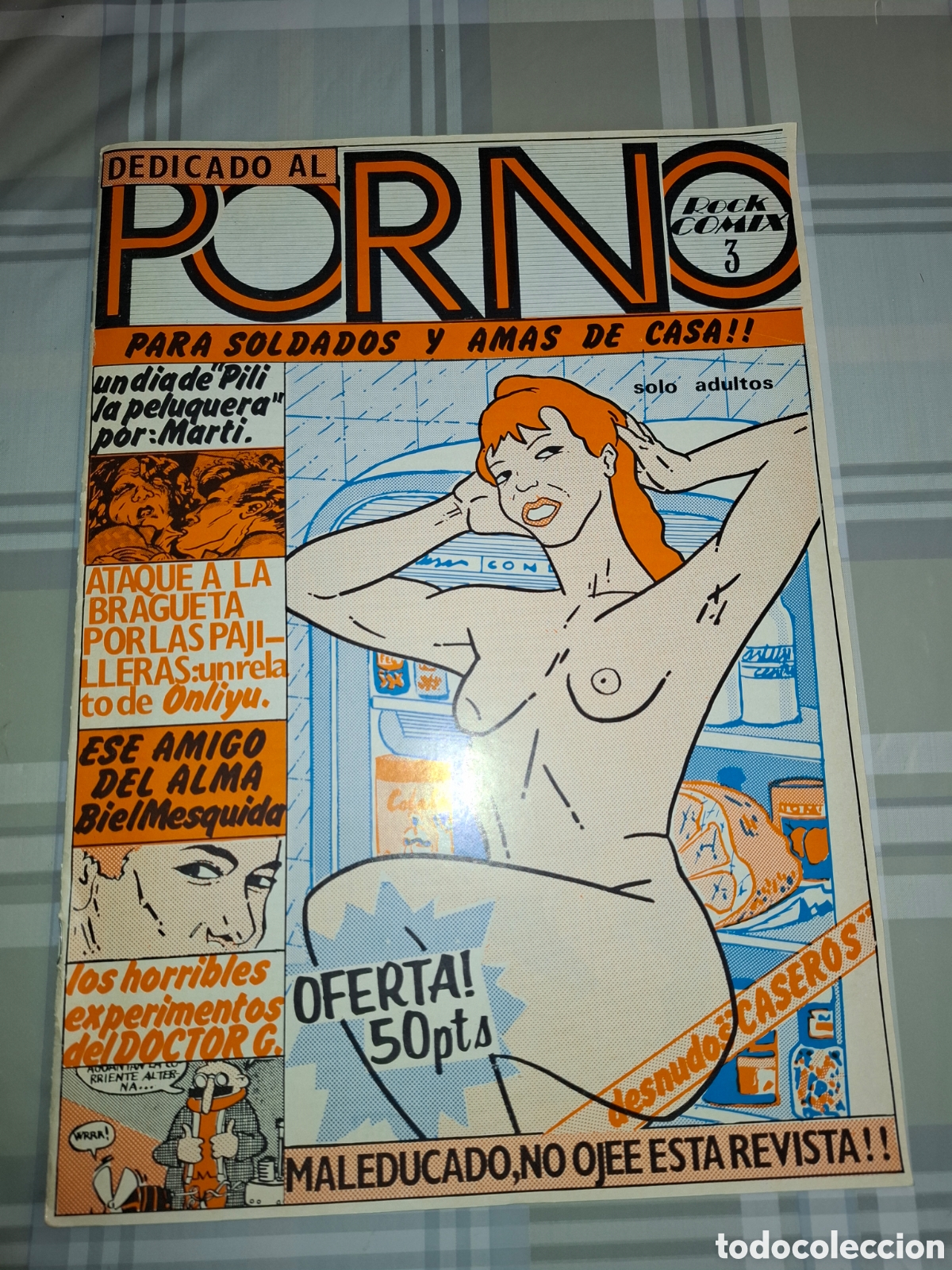 C&oacute;mics: Rock Comix n&deg; 3 , Dedicado al porno - Foto 1