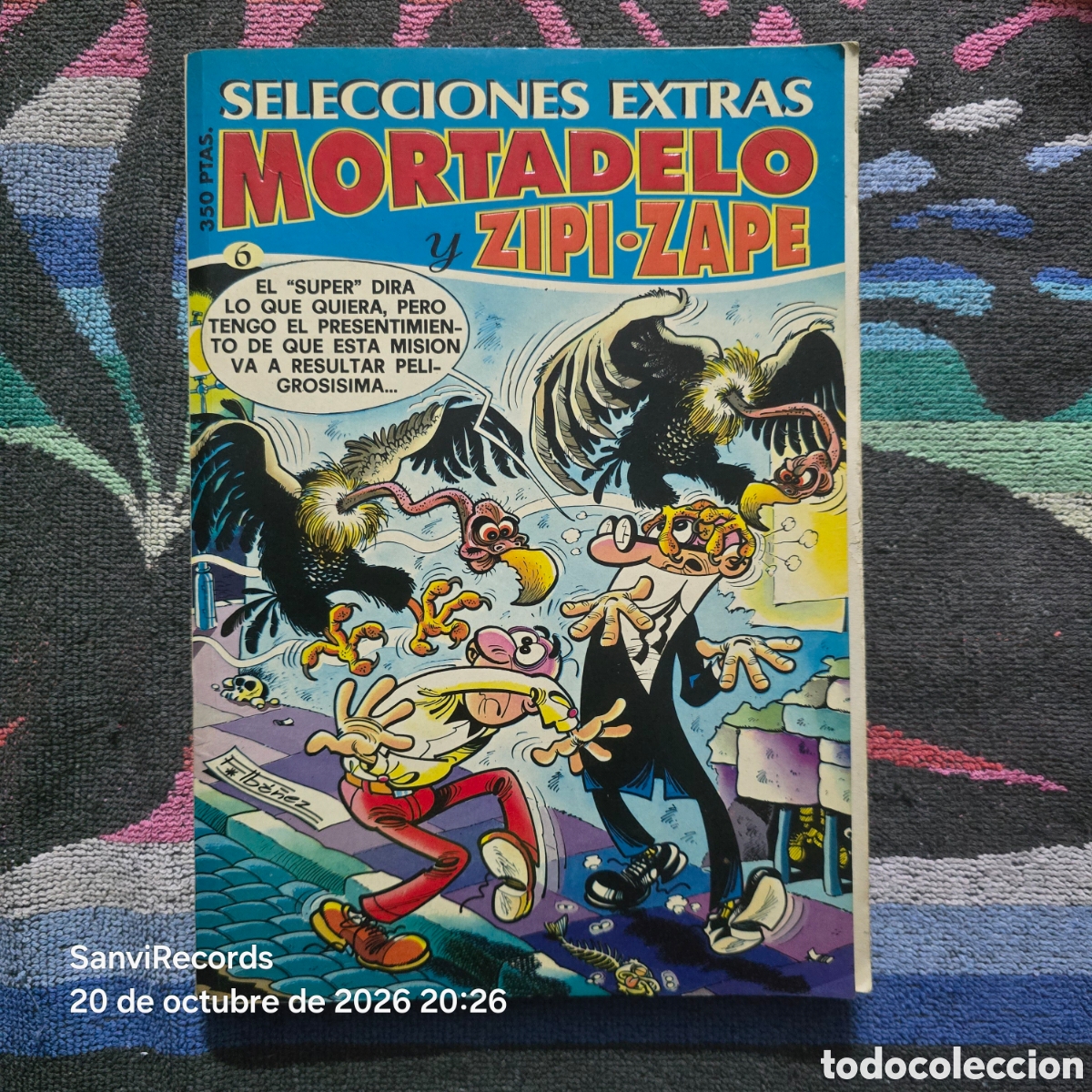 C&oacute;mics: SELECCIONES EXTRAS, MORTADELO Y ZIPI-ZAPE 6 (EDICIONES B) - Foto 1
