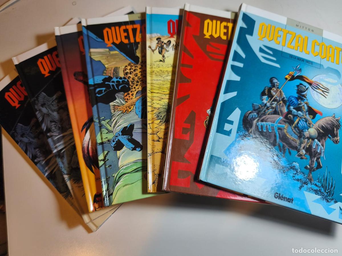 C&oacute;mics: Quetzal Coatl. DE YVES MITTON. COMPLETA. 6 TOMOS. GL&Eacute;NAT.