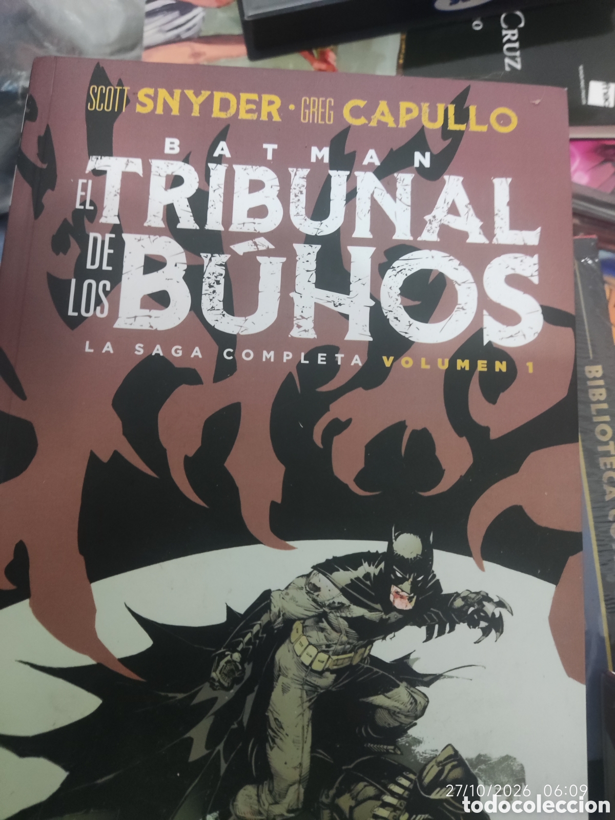 C&oacute;mics: BATMAN EL TRIBUNAL DE LOS B&Uacute;HOS LA SAGA COMPLETA VOL.1