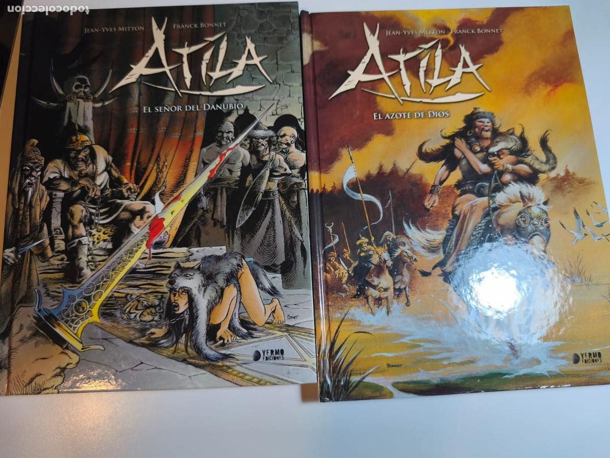 C&oacute;mics: ATILA. MITTON. COPLETA. 2 INTEGRALES. YERMO EDICIONES.