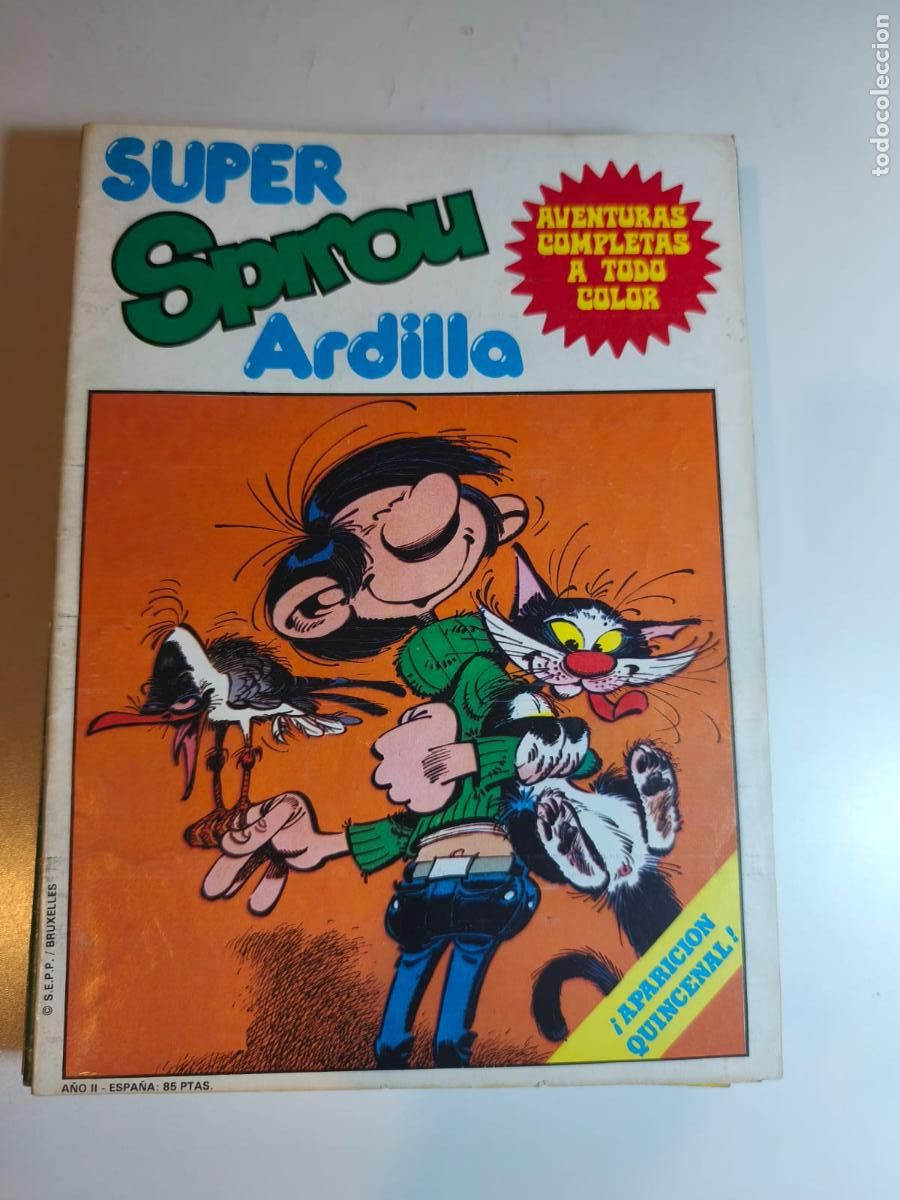 C&oacute;mics: SUPER SPIROU ARDILLA N&ordm; 05. MUNDIS, 1981.