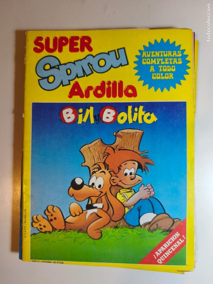 C&oacute;mics: SUPER SPIROU ARDILLA N&ordm; 04. MUNDIS, 1981. - Foto 1