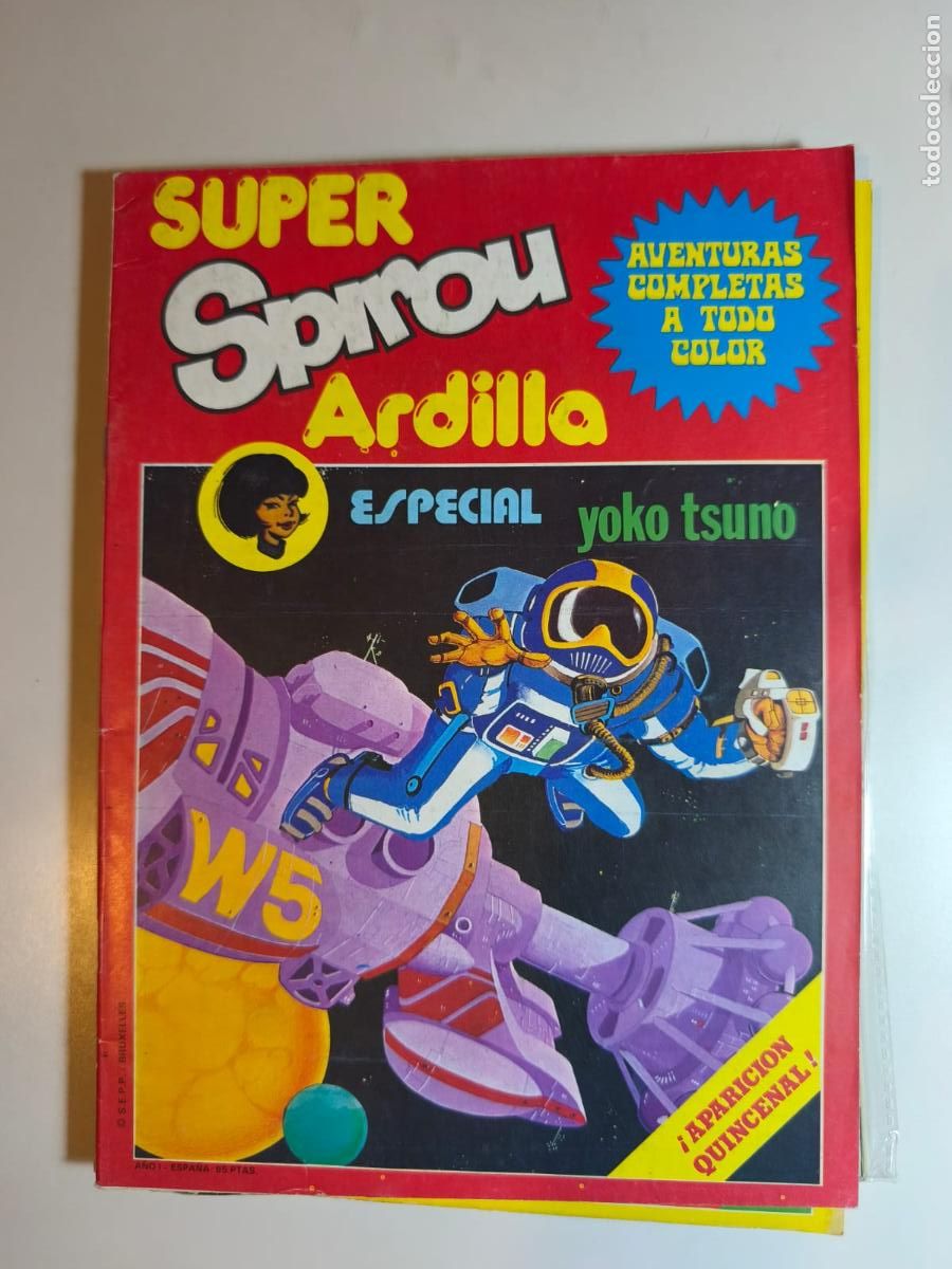 C&oacute;mics: SUPER SPIROU ARDILLA ESPECIAL 01. MUNDIS, 1981.