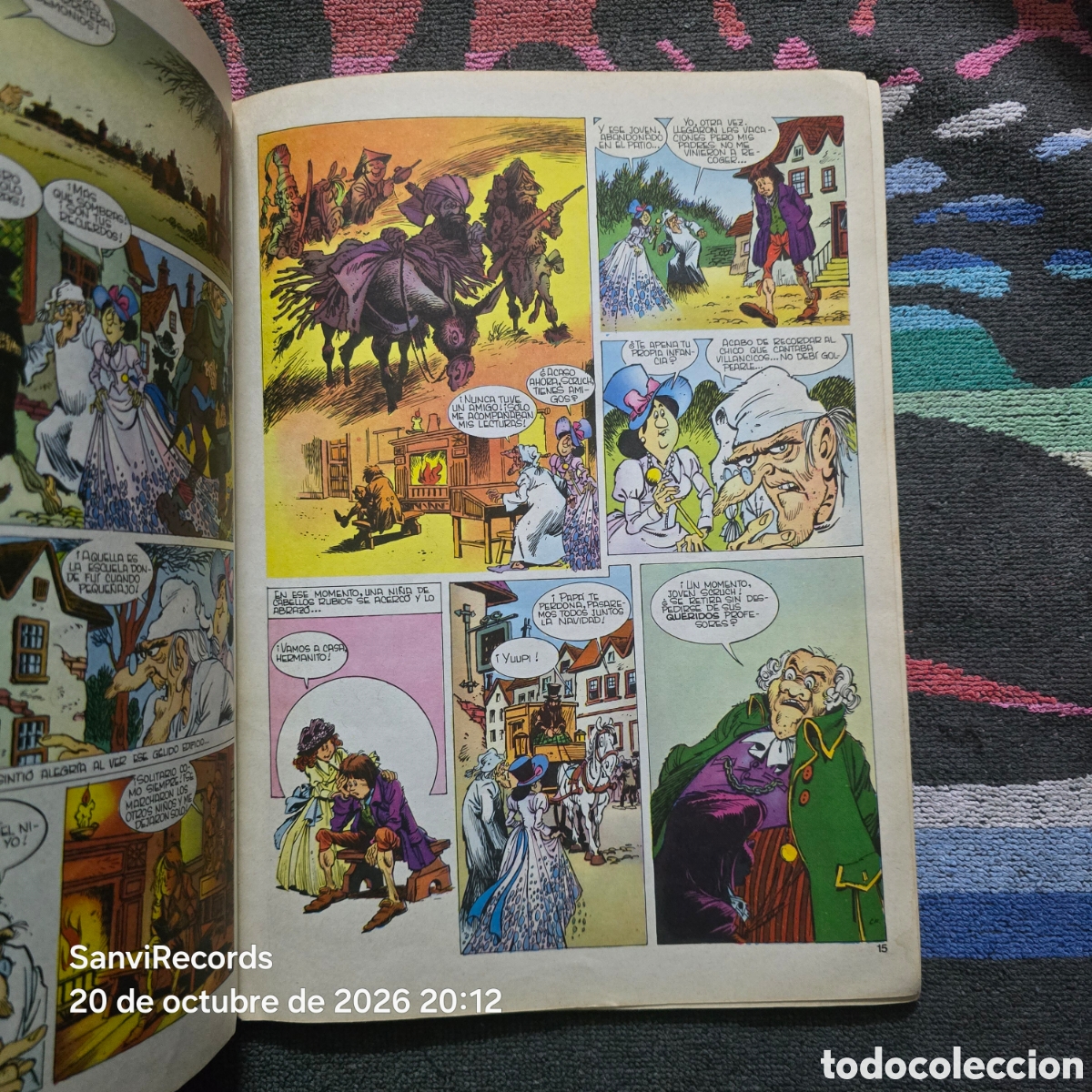C&oacute;mics: UNA CANCI&Oacute;N DE NAVIDAD (CHARLES DICKENS) (CLASICOMIC) - Foto 5
