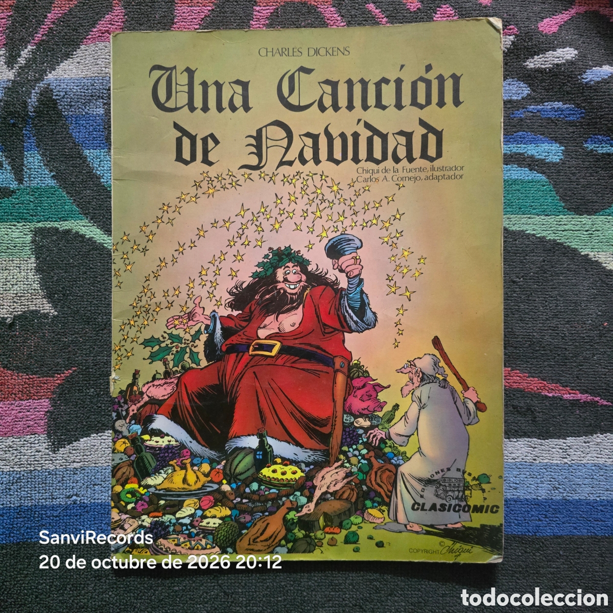 C&oacute;mics: UNA CANCI&Oacute;N DE NAVIDAD (CHARLES DICKENS) (CLASICOMIC)