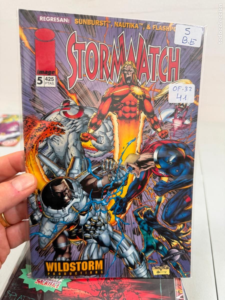 C&oacute;mics: STORMWATCH NUMERO 5 BUEN ESTADO