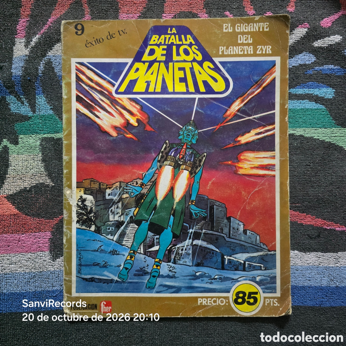 C&oacute;mics: LA BATALLA DE LOS PLANETAS 9: EL GIGANTE DEL PLANETA ZYR (FHER)