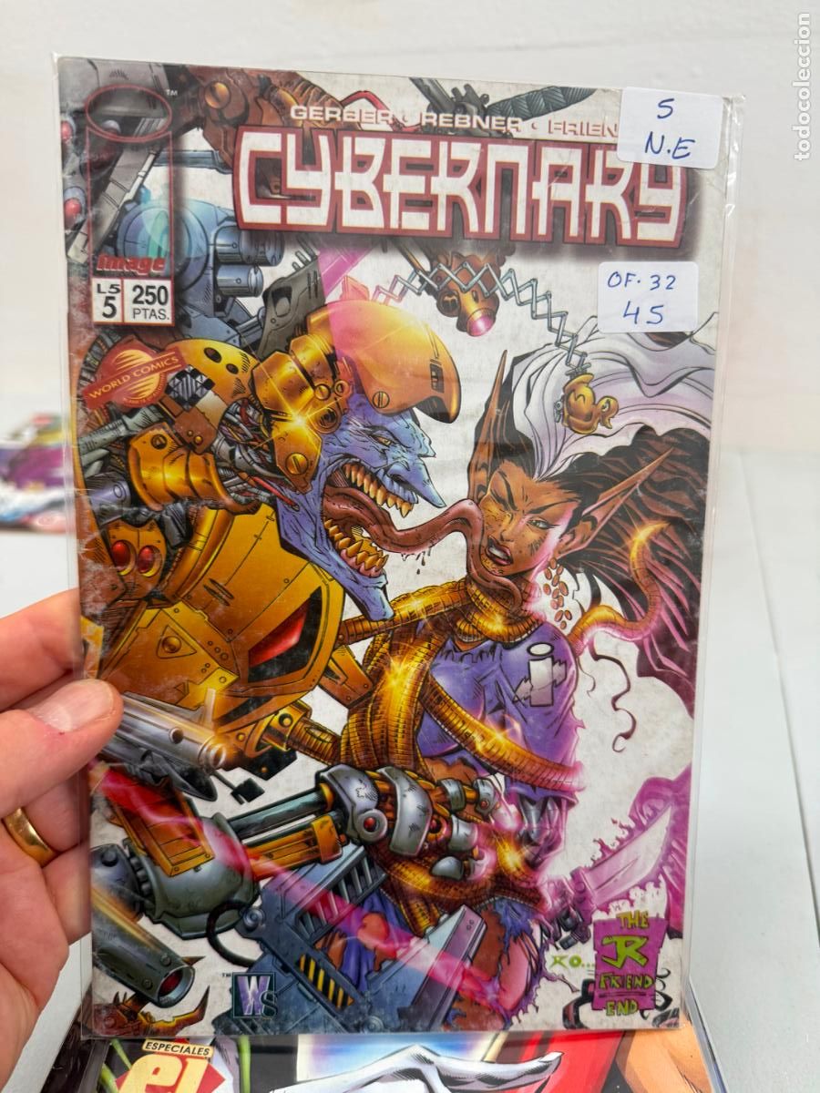 C&oacute;mics: CYBERNARY NUMERO 5 BUEN ESTADO - Foto 1