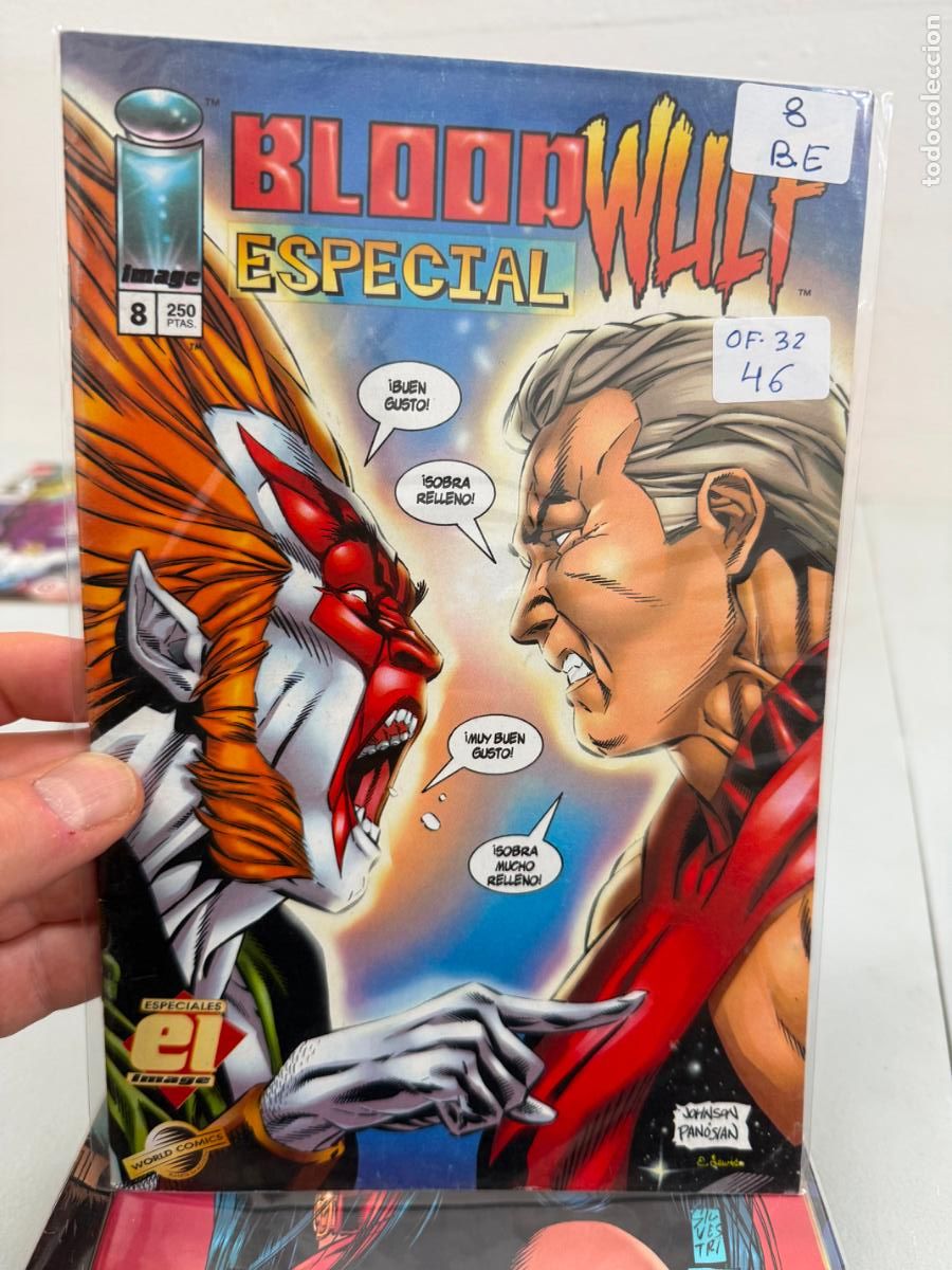 C&oacute;mics: BLOOD WULF ESPECIAL NUMERO 8 BUEN ESTADO