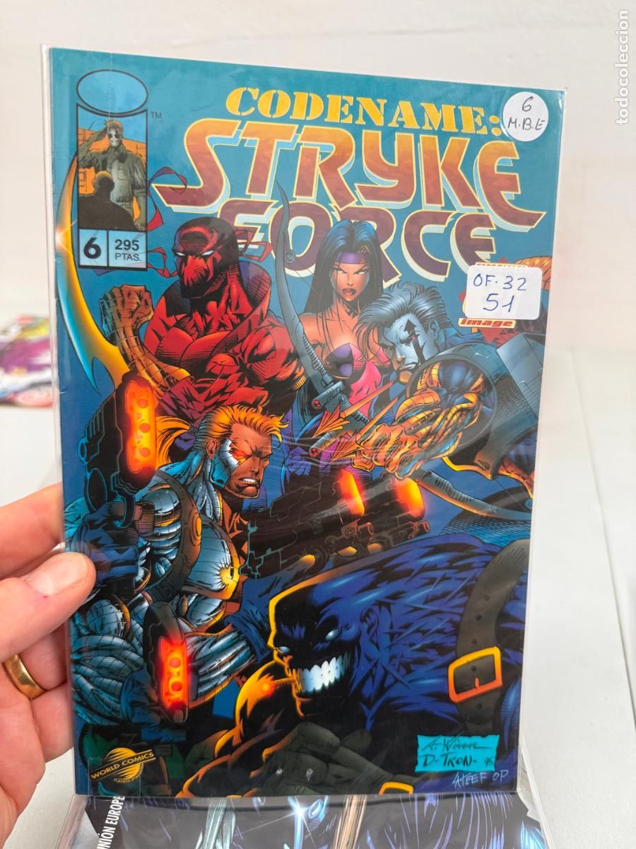 C&oacute;mics: STRYKE FORCE NUMERO 6 BUEN ESTADO - Foto 1