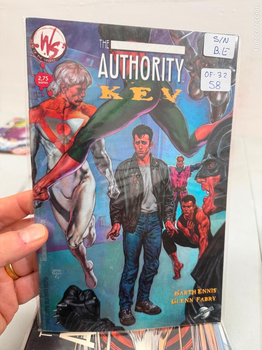 C&oacute;mics: THE AUTHORITY NUMERO KEV BUEN ESTADO