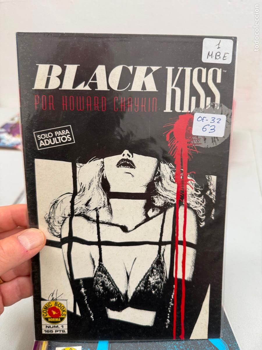 C&oacute;mics: BLACK KISS NUMERO 1 BUEN ESTADO