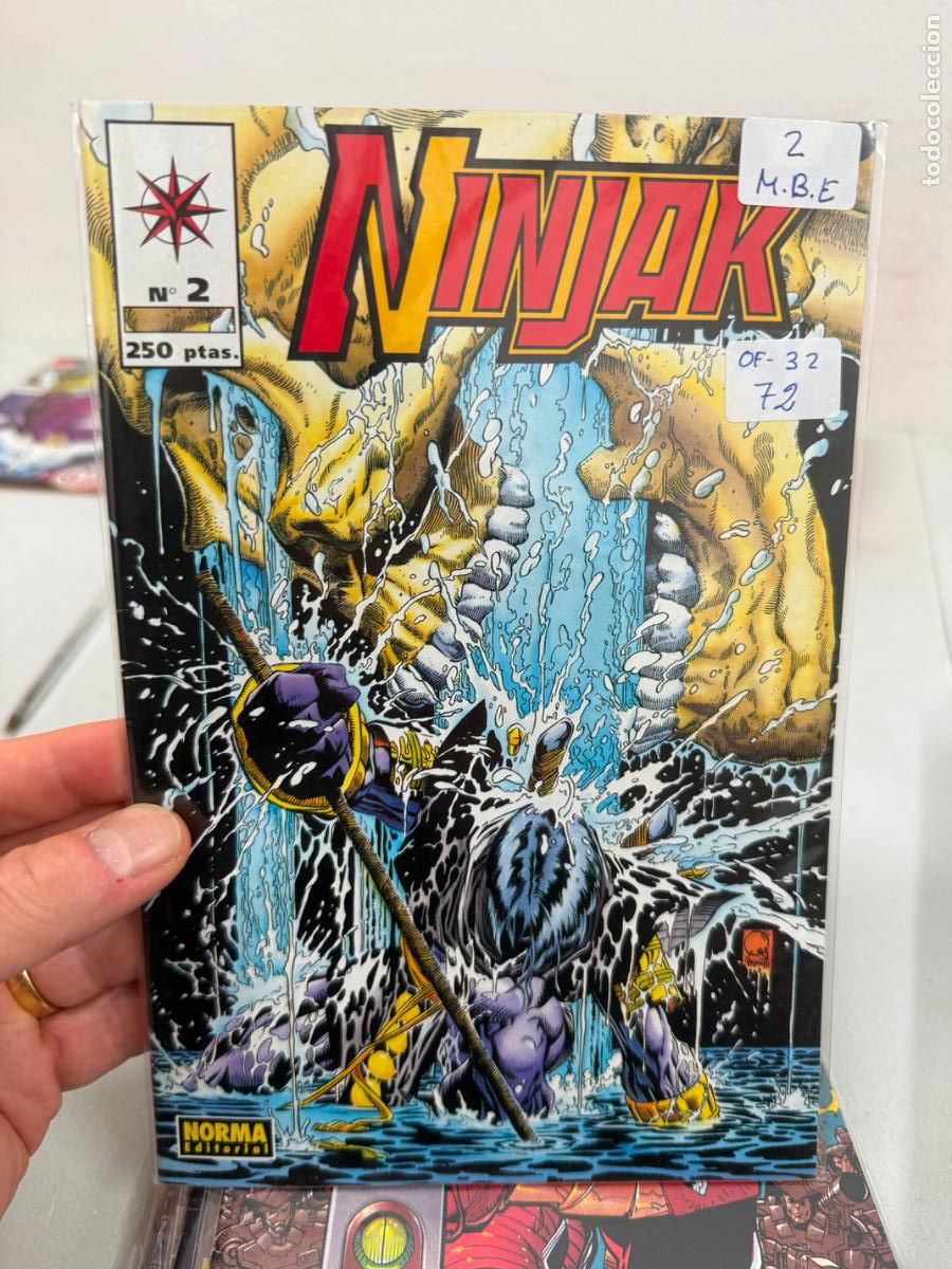 C&oacute;mics: NINJAK NUMERO 2 BUEN ESTADO