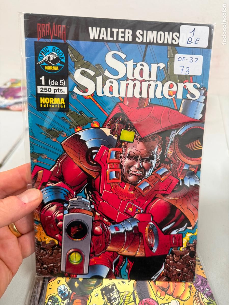 C&oacute;mics: STAR SLAMMERS NUMERO 1 BUEN ESTADO