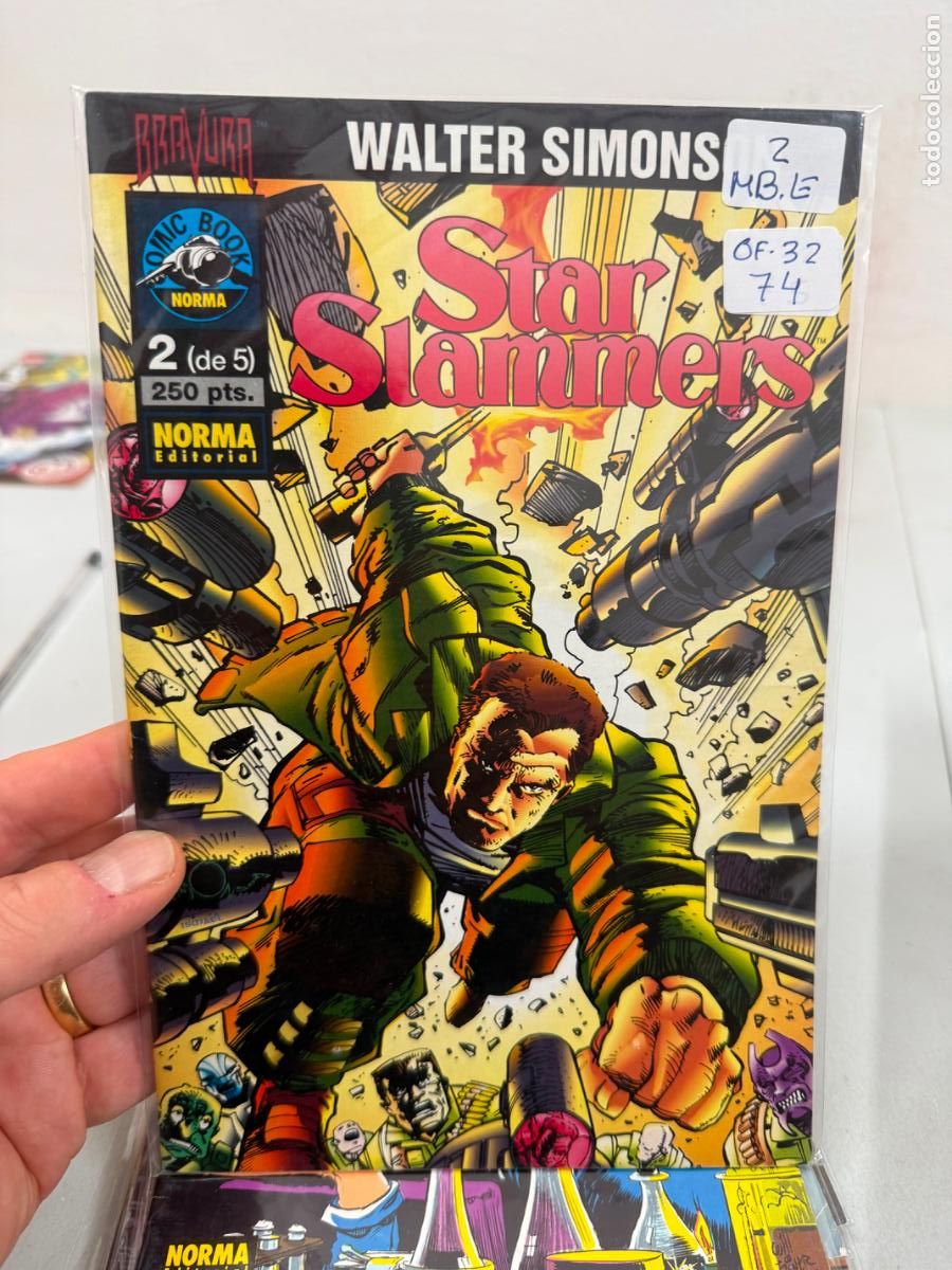 C&oacute;mics: STAR SLAMMERS NUMERO 2 BUEN ESTADO - Foto 1