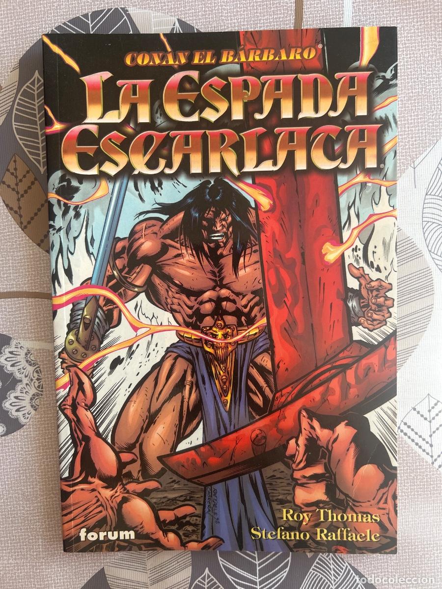 C&oacute;mics: Conan el b&aacute;rbaro, la espada escarlata, F&oacute;rum en buen estado