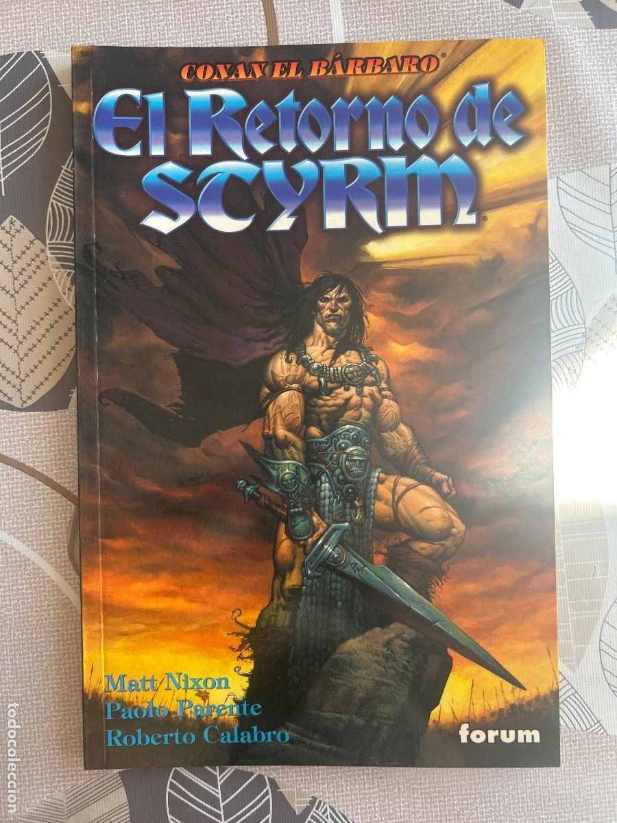 C&oacute;mics: Conan el b&aacute;rbaro, el retorno de Scyrm, F&oacute;rum en buen estado
