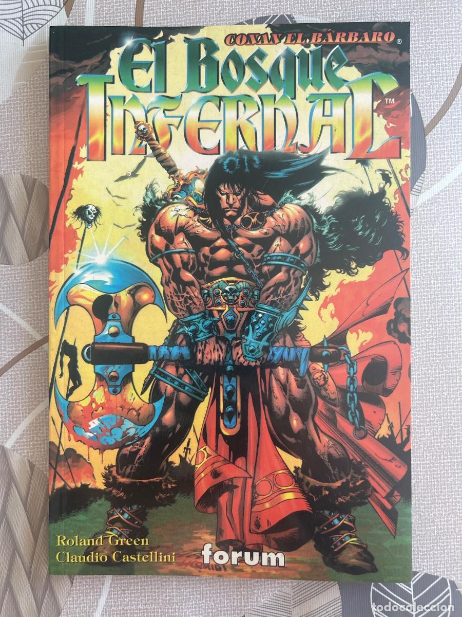 C&oacute;mics: Conan el b&aacute;rbaro, el bosque infernal, F&oacute;rum en buen estado - Foto 1