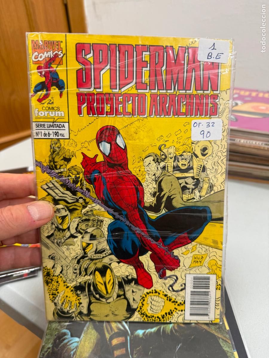 C&oacute;mics: SPIDERMAN PROYECTO ARACHNIS NUMERO 1 BUEN ESTADO