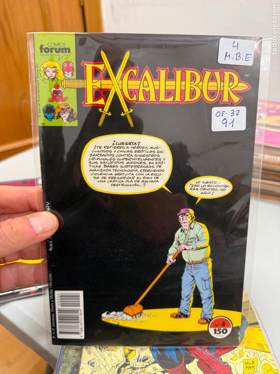 C&oacute;mics: EXCALIBUR NUMERO 4 BUEN ESTADO