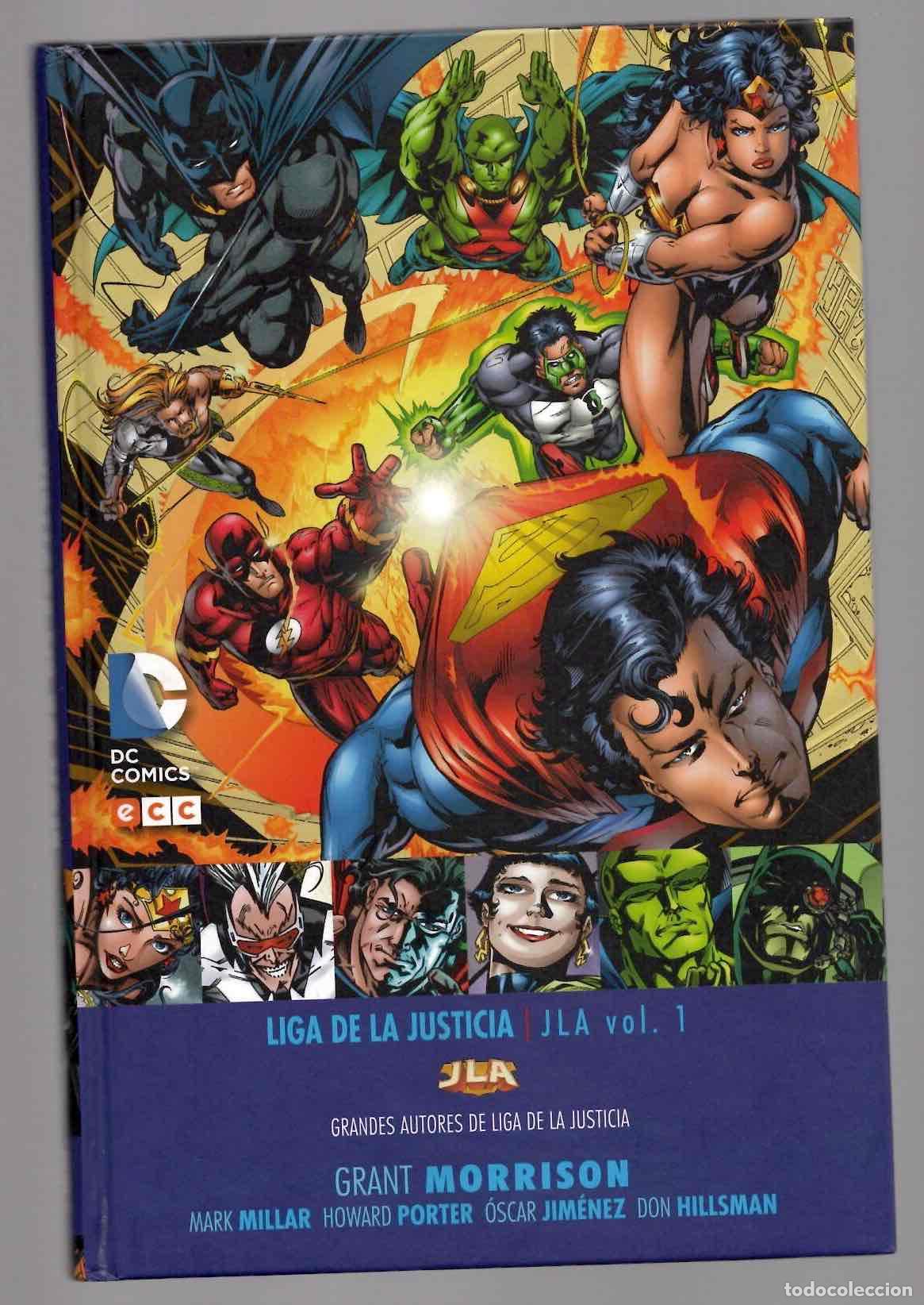C&oacute;mics: LIGA DE LA JUSTICIA JLA VOL. 1. GRANDES AUTORES DE LA LIGA DE LA JUSTICIA. GRANT MORRISON ECC 2015
