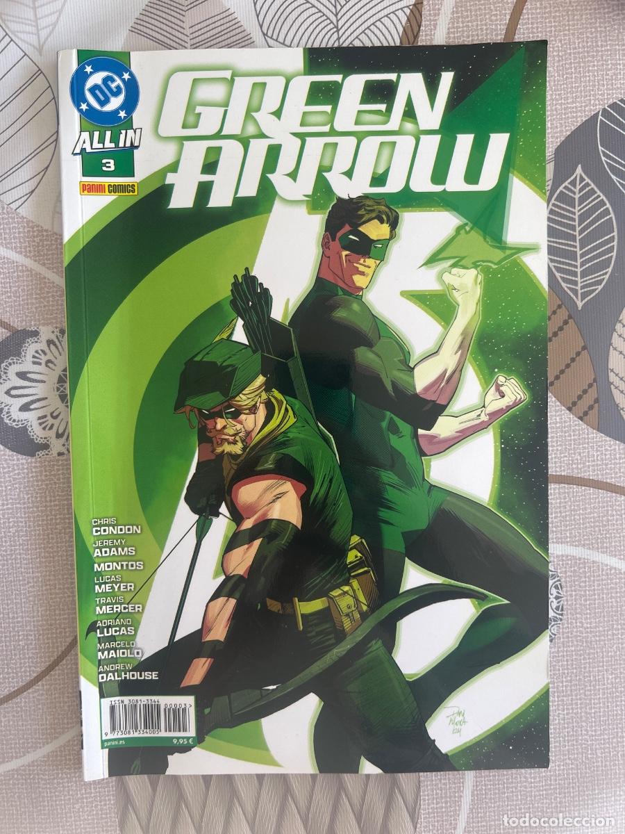 C&oacute;mics: Green arrow 3 all in, Panini en muy buen estado