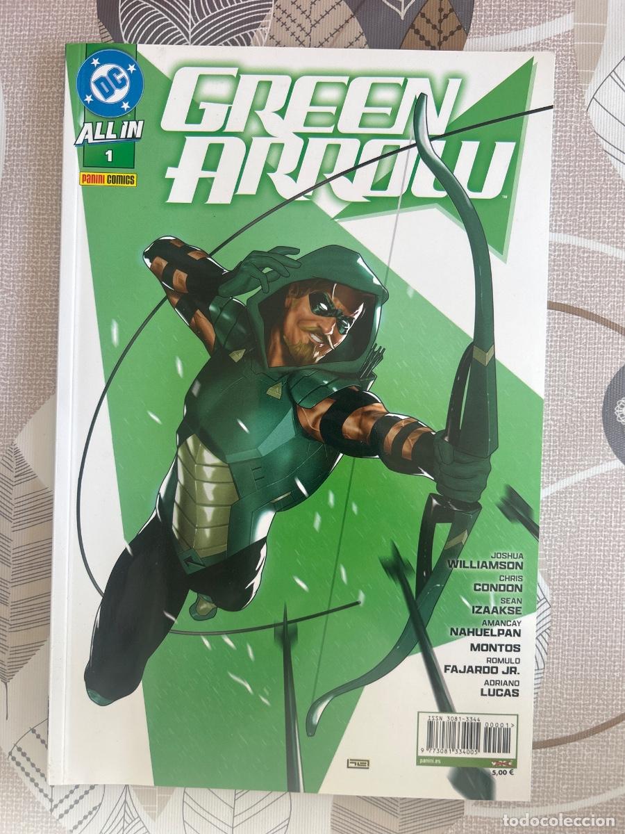 C&oacute;mics: Green arrow 1 all in, Panini en muy buen estado