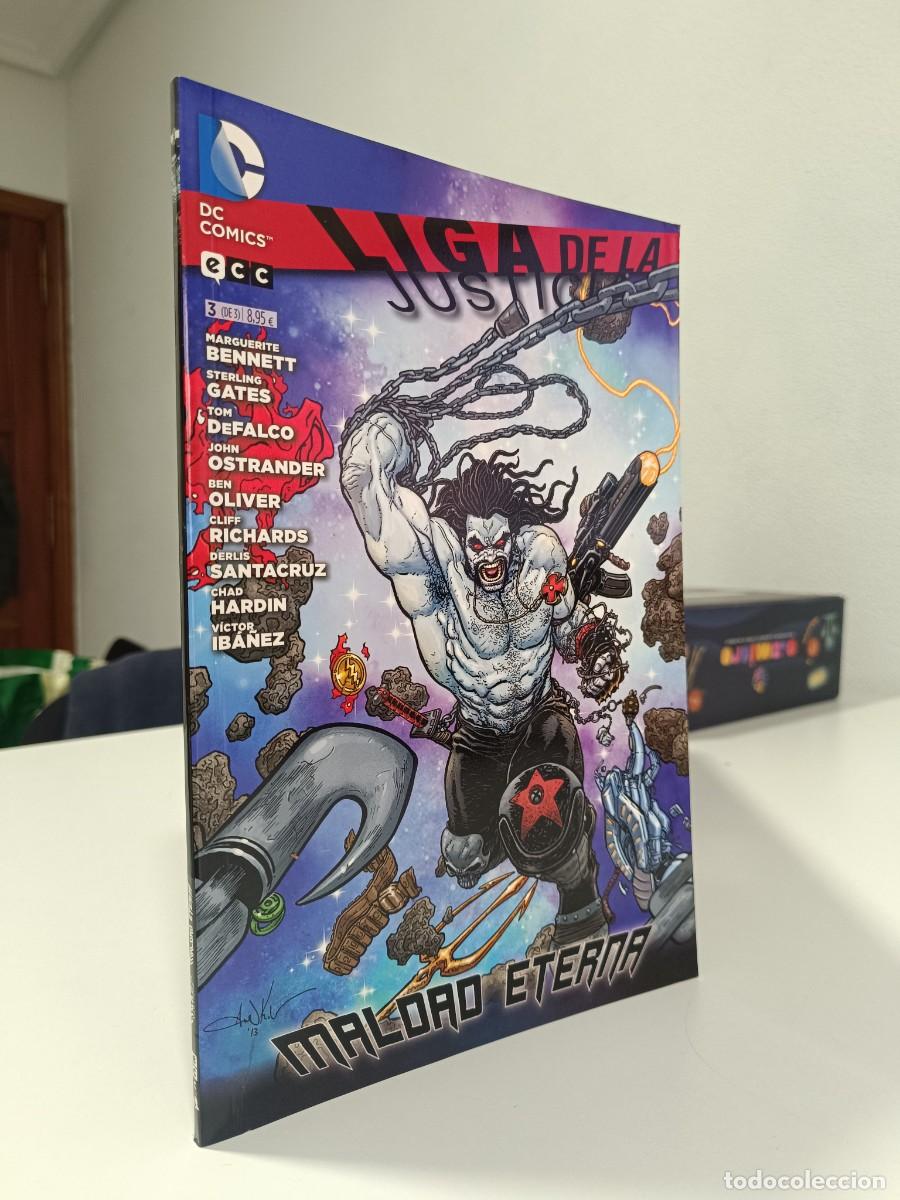 C&oacute;mics: LIGA DE LA JUSTICIA N&ordm; 3 DE 3 MALDAD ETERNA DC - ECC - MUY BUEN ESTADO