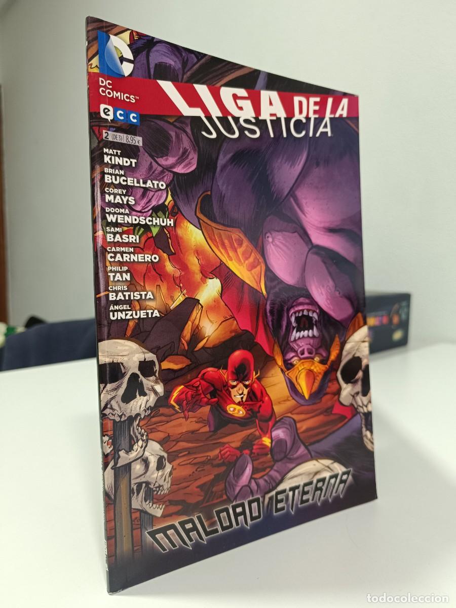 C&oacute;mics: LIGA DE LA JUSTICIA N&ordm; 2 DE 3 MALDAD ETERNA DC - ECC - MUY BUEN ESTADO