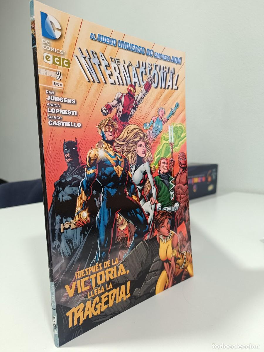 C&oacute;mics: LIGA DE LA JUSTICIA INTERNACIONAL NUMERO 2 DC - ECC - MUY BUEN ESTADO