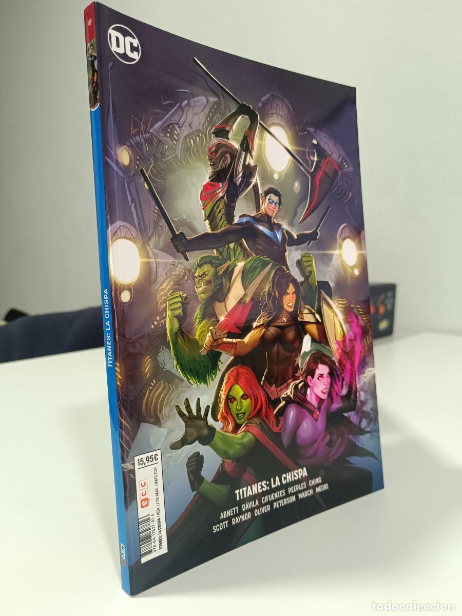 C&oacute;mics: TITANES LA CHISPA DC - ECC - MUY BUEN ESTADO